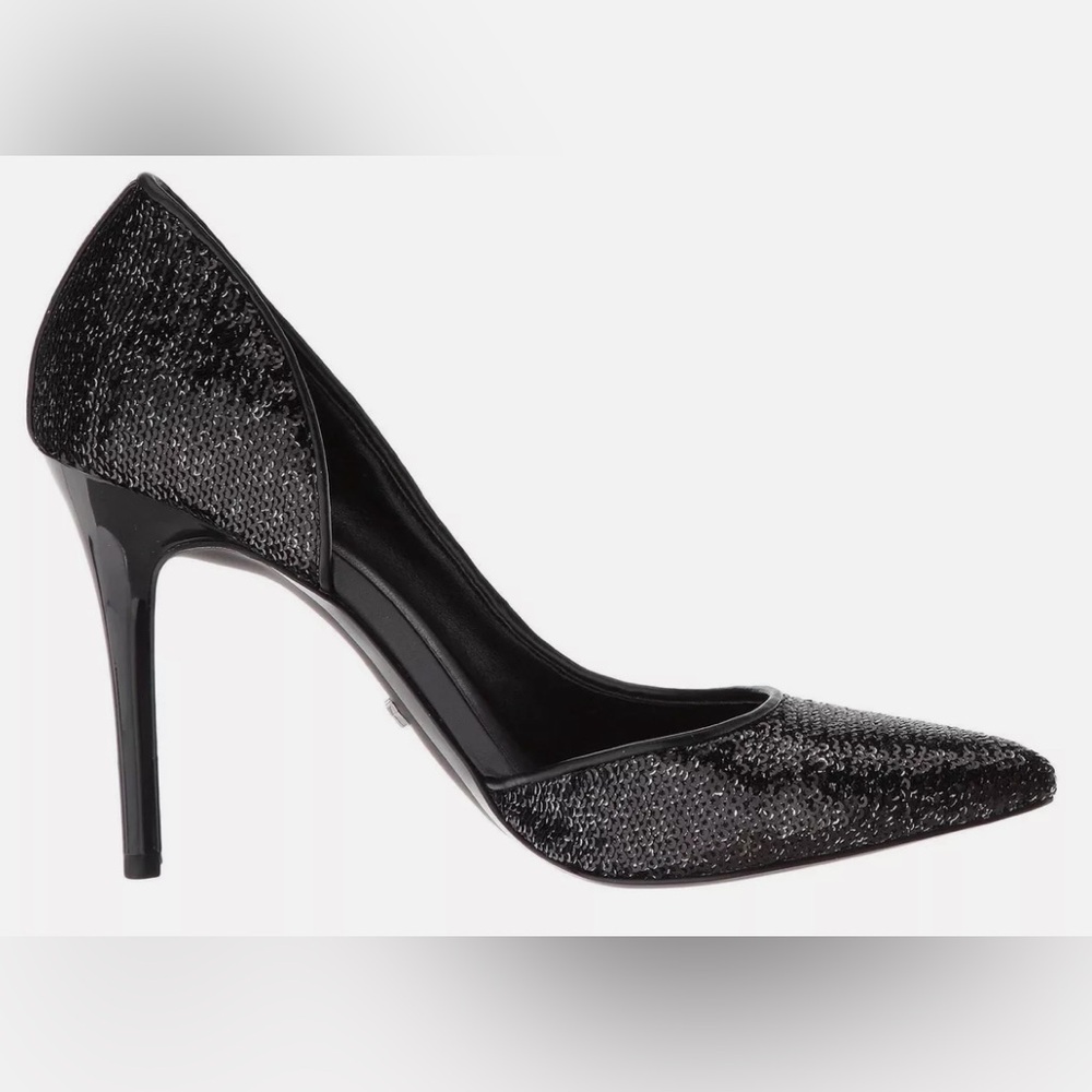 MICHAEL Michael Kors Claire D’Orsay Fully Sequin Pump 7.5M